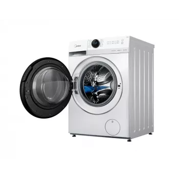 Skalbimo mašina Midea MF200W80WB/W-HR, pakrovimas iš priekio, 8 kg, 1400 aps./min., LCD, garai, 60 cm pločio
