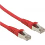 Tinklo kabelis ROLINE CAT.6a S/FTP raudonas 15 m