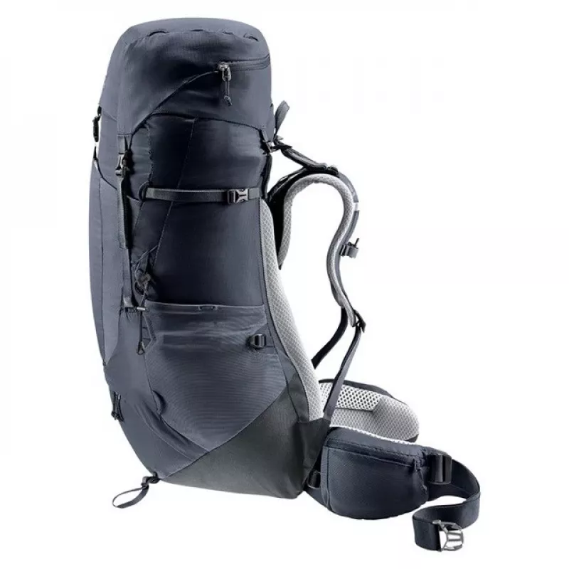 Deuter Aircontact Lite 45+10 SL Moteriška žygio kuprinė Juoda