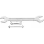 Hazet dvipusis atviras raktas, s: 12 mm, s: 13 mm (450N-12X13)