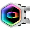 Skystis aušintuvas CPU Cooler Master MasterLiquid 240 Core II White — 240 mm, 2x 120 mm ventiliatoriai (650–1750 RPM), įvorinis guolis