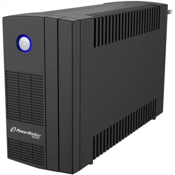 PowerWalker Basic VI 850 SB linijinis-interaktyvus UPS 850VA 2xAC išėjimai bokštas juodas