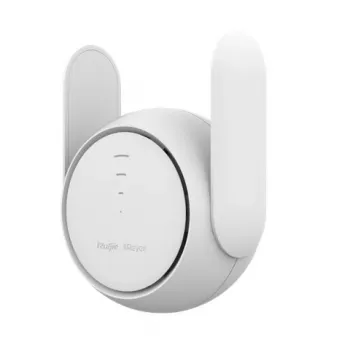 „Mesh“ Wi‑Fi sistema RUIJIE RG‑EW1200R, dviejų juostų Wi‑Fi 5, 2 išorinės antenos, 24 įrenginių palaikymas, 1 LAN prievadas, balta