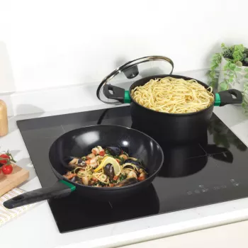 Keptuvė Russell Hobbs 26 cm Verde Thermocollar RH032NU7 – nelipni, keraminė danga