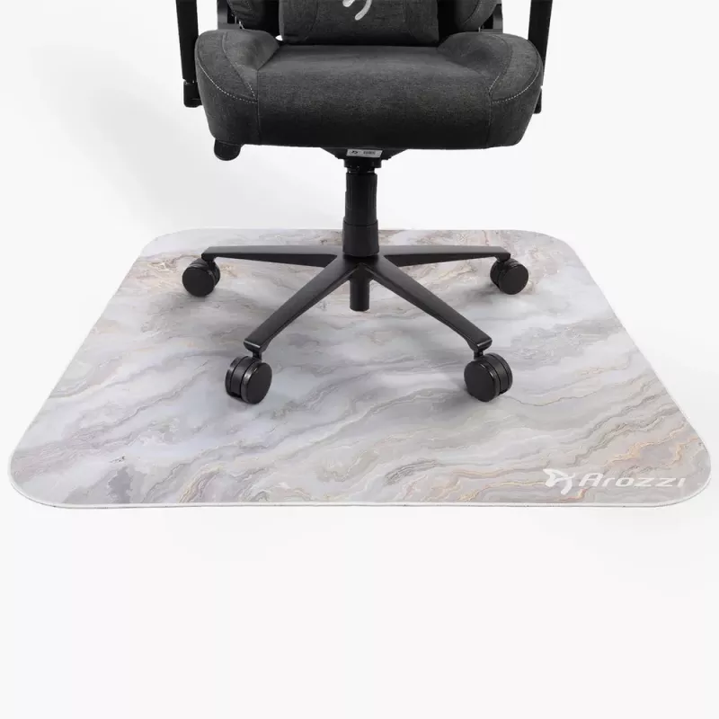 Arozzi AZ-ZONA-QTRO-WTM Marble Microfibre kilimėlis kėdės ratukams 1160×1160×3 mm