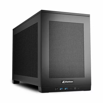 Sharkoon REBEL C20 RGB ITX kompiuterio korpusas juodas