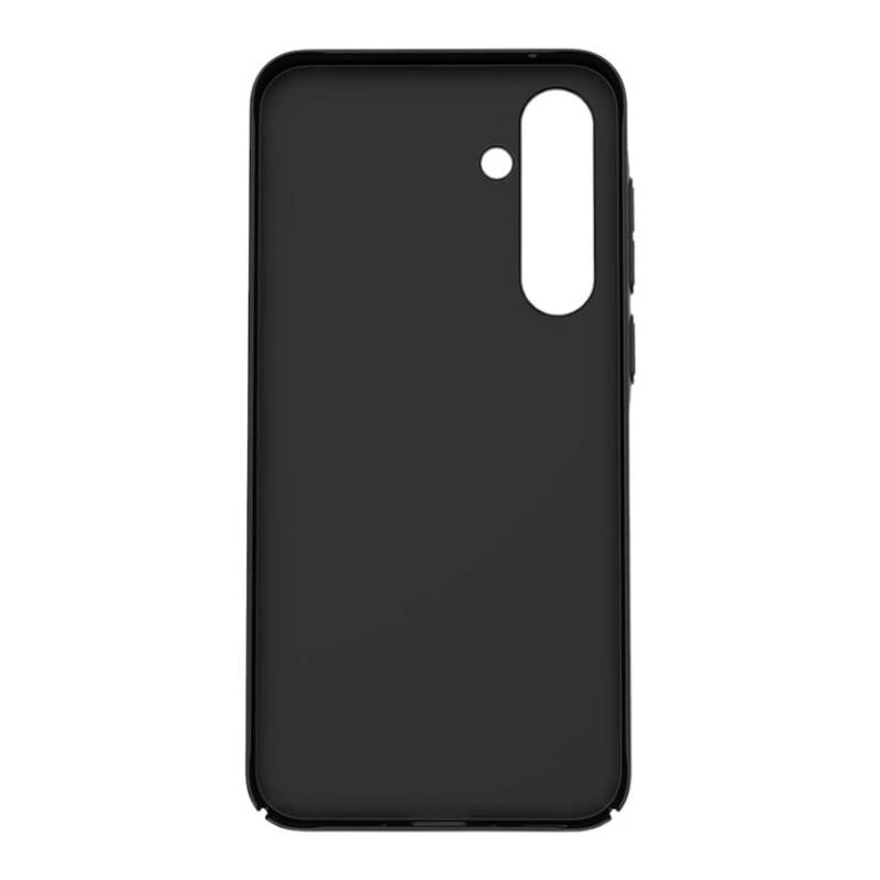 Apsauginis dėklas telefonui Nillkin Super Frosted Shield Pro, Samsung Galaxy A35, juodas, plonas, galinė ir šoninė apsauga, tikslūs išpjovimai