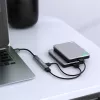 USB šakotuvas QOLTEC 53792, USB-C 3.1 į 4 prievadus (USB 3.0 x1, USB 2.0 x3)