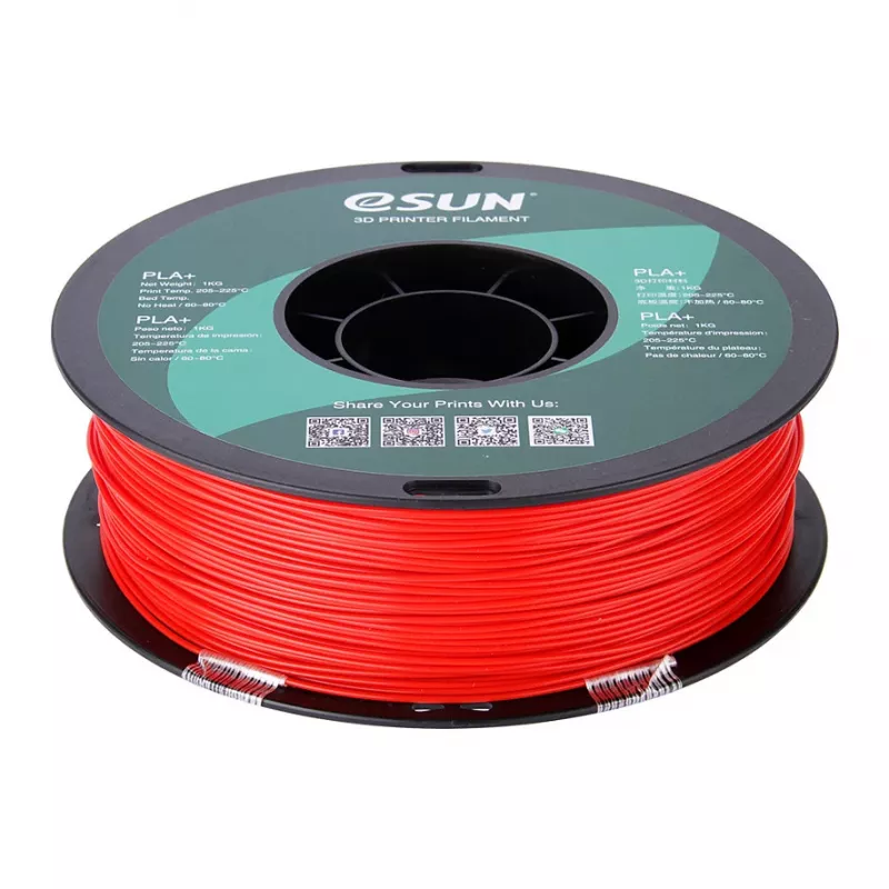 PLA+ 1,75mm Raudona 1kg