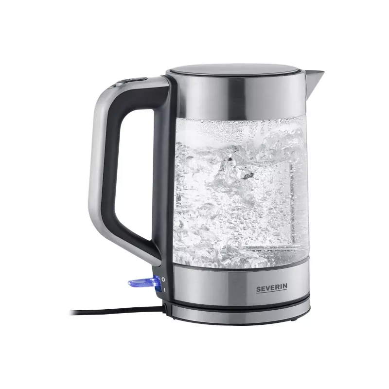 Elektrinis virdulys Severin 1,7 l 2200 W juodas nerūdijantis plienas permatomas