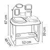 Baby Care Center SMOBY Model 2024 240305 su priedais ir interaktyviomis funkcijomis