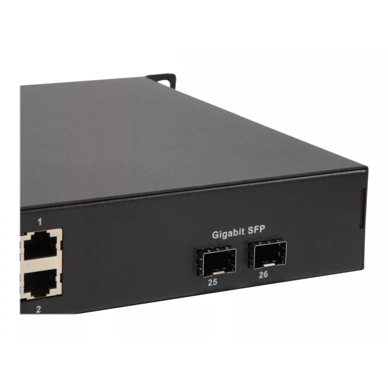 Nevaldomas jungiklis LevelOne FGP-2602W380 26 prievadų Fast Ethernet PoE