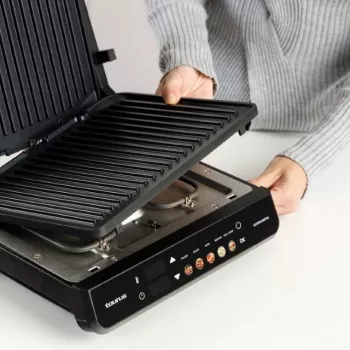 Elektrinis 2 viename grill'as Taurus Asteria Digital — 2000 W, reguliuojamas termostatas, nelipni danga, išimamas riebalų surinktuvas