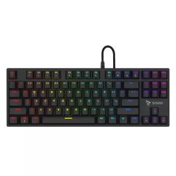 Mechaninė klaviatūra RGB Tempest X2 Outemu Red Savio Savgk-tempest X2 Red