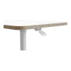 Stalo viršus Leitz 65360001 Square Aluminium White 600x800x750 mm