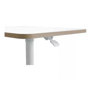 Stalo viršus Leitz 65360001 Square Aluminium White 600x800x750 mm