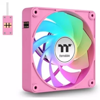 Thermaltake CT120 EX Reverse ARGB 120mm Pink 3 rinkinys