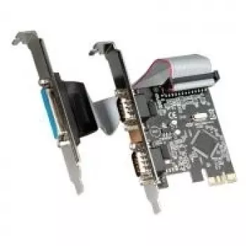 VALUE PCI-Express kortelė, 2x RS232 nuoseklus, D-Sub 9, 1x lygiagretus EPP/ECP (15.99.2116)