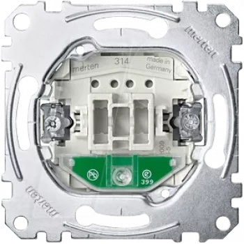 MERTEN Taster-Einsatz MEG3160-0000 mit Orientierungslicht MEG3160-0000 MEG3160-0000 (MEG3160-0000)