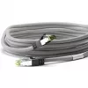 Goobay CAT 8.1 jungiamasis kabelis, S/FTP (PiMF), pilkas, 0,5 m - LSZH halogenų neturintis, varinis AWG 24 (55135)