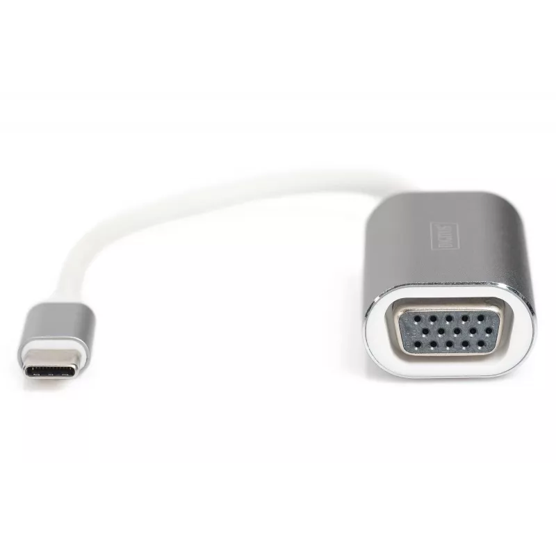 DIGITUS DA-70837 VGA 1080p FHD adapteris į USB 3.0 Type-C, aliuminis