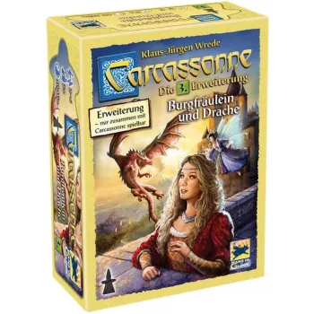 Carcassonne – Princesė ir Drakonas, 3-asis plėtinys, stalo žaidimas