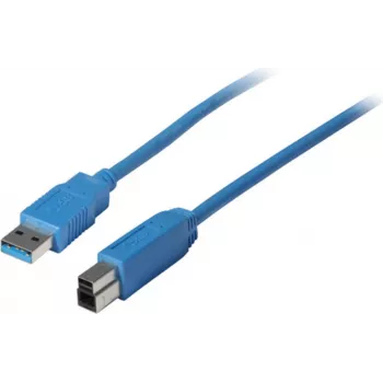 USB A–B 3.0 laidas ShiverPeaks 77030, 0,5 m, mėlynas