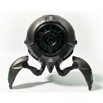 Zoeao GravaStar F Bluetooth garsiakalbis metalo pilka spalva - Garsiakalbis - Garsumo valdymas
