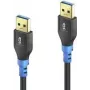 USB kabelis PureLink FI-U310-030 3 m USB 3.2 Gen 1 USB A juodas mėlynas