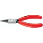 Knipex 37 41 125 apvaliosios replės elektronikai ir precizinei mechanikai tiesios 125 mm