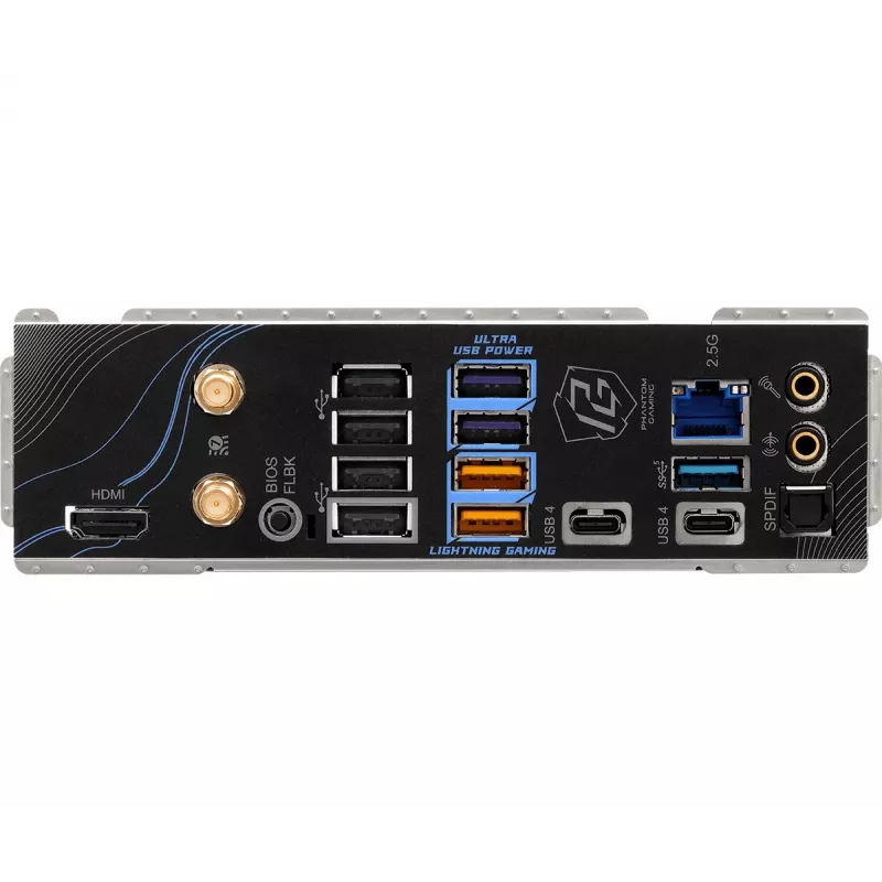Motininė plokštė ASRock X870 Riptide WiFi — ATX, AMD X870, Socket AM5, DDR5, 4 DIMM, 256 GB, Wi‑Fi 7, 2.5GbE