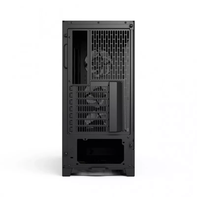 Korpusas Fractal Design Pop 2 Air Black TG RGB Midi Tower — ATX/Micro-ATX/Mini-ITX, 3x120mm priekyje, 1x120mm gale, 2.5 colio + 3.5 colio vietos