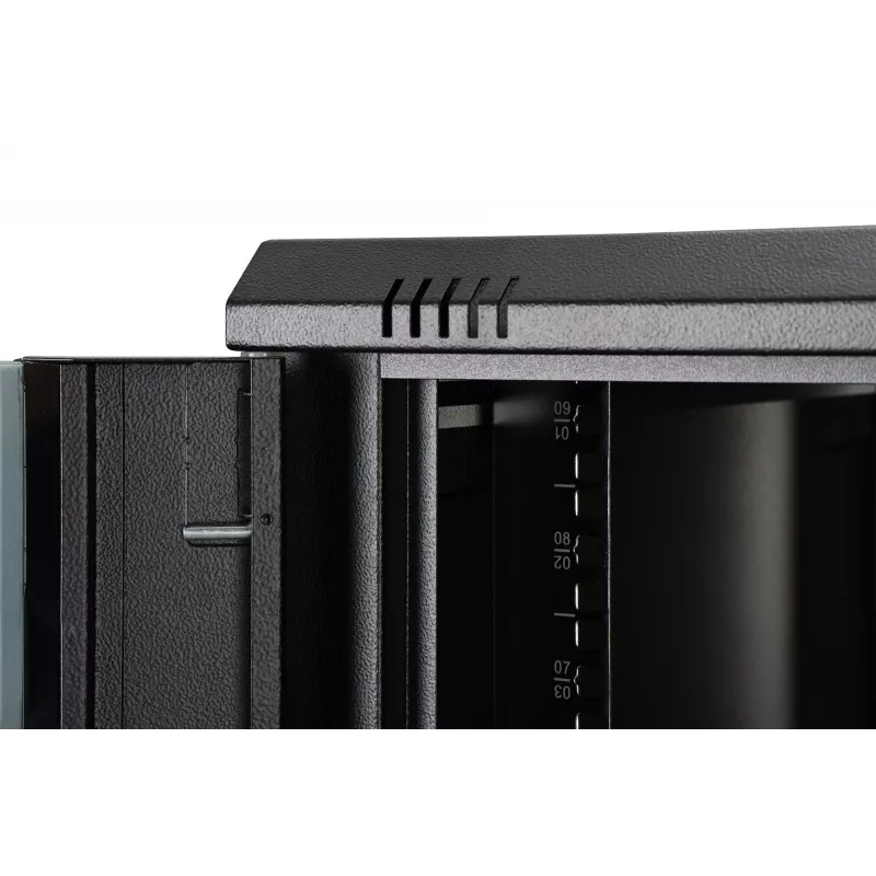 DIGITUS Dynamic-N sieninis tinklo spintos korpusas 9U 19 col. 600x600 mm, IP20, su raktiniu užraktu, nesurinktas