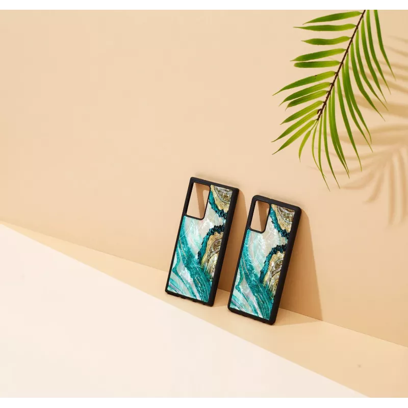 Apsauginis dėklas iKins Samsung Galaxy Note20 – Aqua Agate
