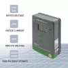 Qoltec MPPT saulės kolektorių valdiklis su temperatūros jutikliu 20A 12V/24V LCD ekranas 2xUSB