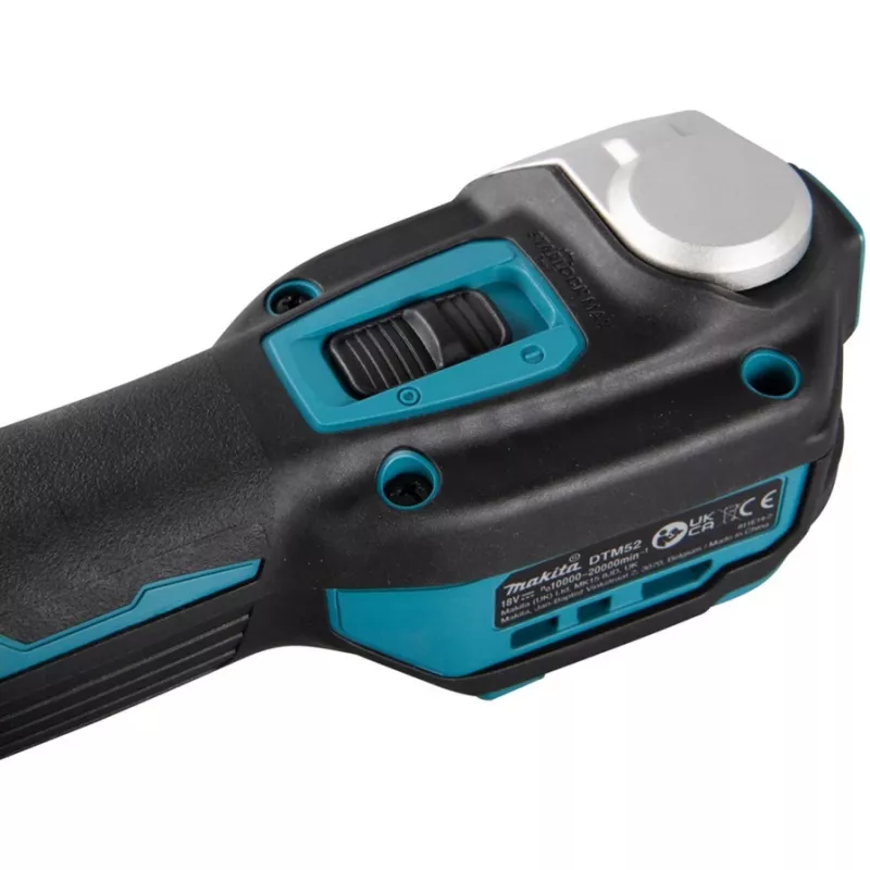 Makita DTM52ZJX2 18V LXT belaidis multiįrankis, bešepetėlinis, be baterijos