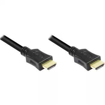 GoodConnections greitaeigis HDMI (ST-ST) 0,5 m jungiamasis kabelis juodas (4514-005)