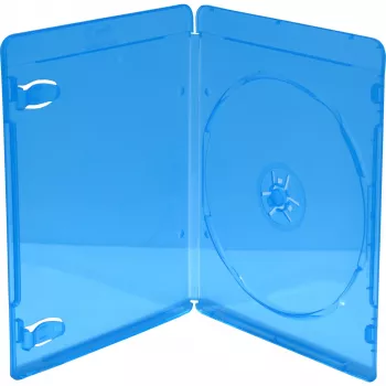 Blu-ray dėklas MediaRange BOX39-50 permatomas mėlynas