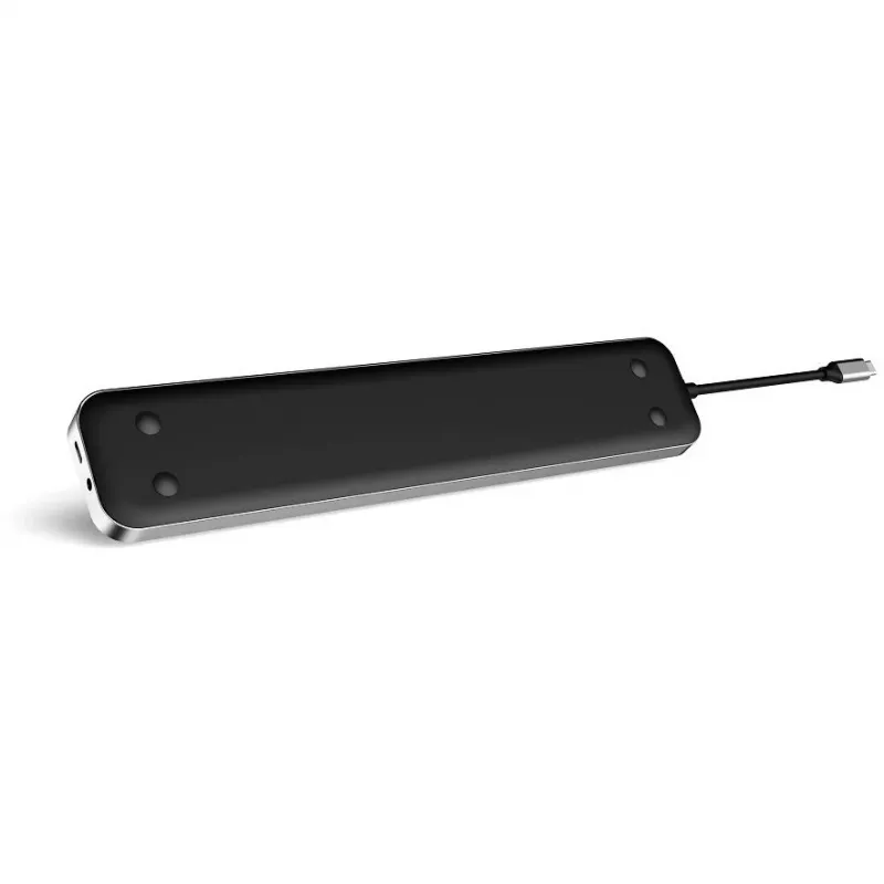 ALLNET PSUC2501 USB-C stotelė su 6 prievadais, 4K, 100W PD