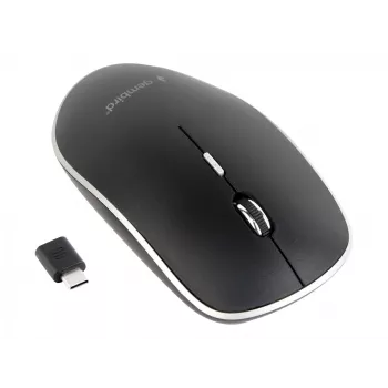 Belaidė optinė pelė su USB-C imtuvu Gembird MUSW-4BSC-01