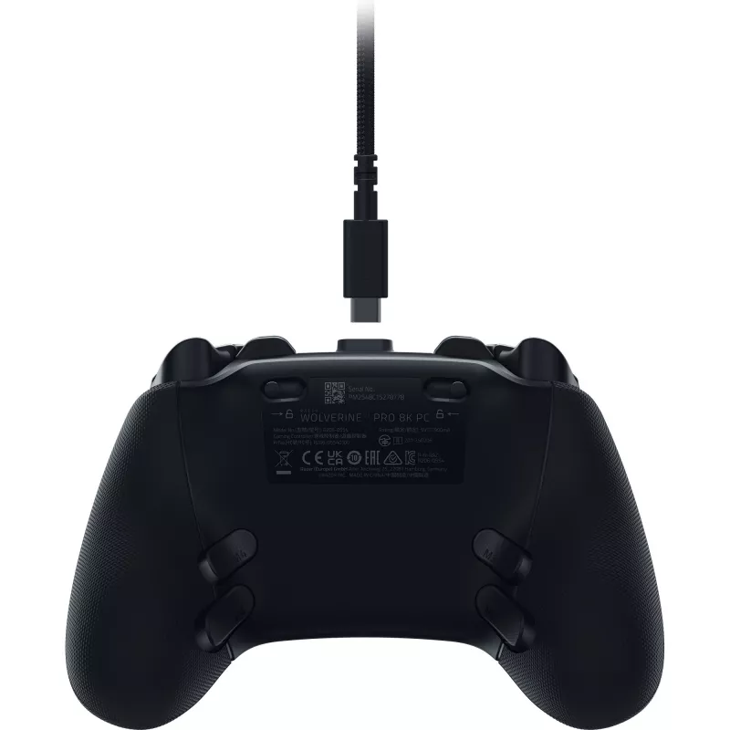 Žaidimų valdiklis Razer Wolverine V3 Pro – belaidis PC valdiklis su pritaikomu RGB apšvietimu ir programuojamais mygtukais