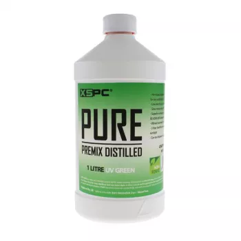 Aušinimo skystis XSPC Pure Coolant 1 L, žalia UV reaktyvi, skirta PC skysčio aušinimo sistemoms
