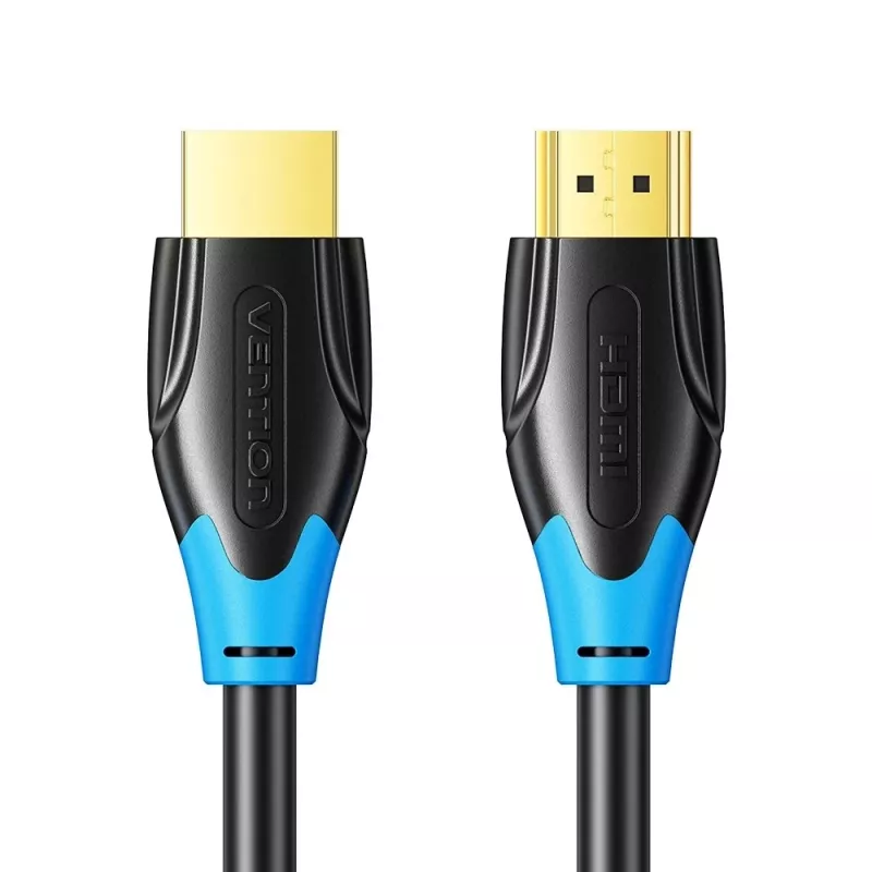 HDMI kabelis Vention AACBN 15 m, HDMI Type A į Type A, HDMI 2.0, 18 Gbit/s, ARC, paauksuoti kontaktai, juodas
