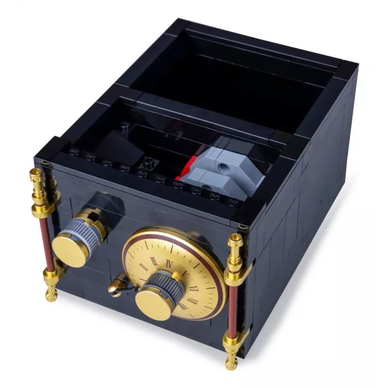 Konstruktorius Jamara CaDA Safe Bricks 402851 – edukacinis seifo modelis su mechanine spynos sistema