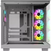 Korpusas Thermaltake View 380 XL WS ARGB Snow White – Midi bokštas, ATX palaikymas, langas