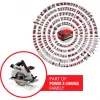 Belaidis diskinis pjūklas Einhell TE-CS 18/190 Li BL-Solo (4331210)