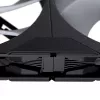 120 mm korpuso ventiliatorius PHANTEKS M25 Gen2 PWM D-RGB, juodas, 3-pin