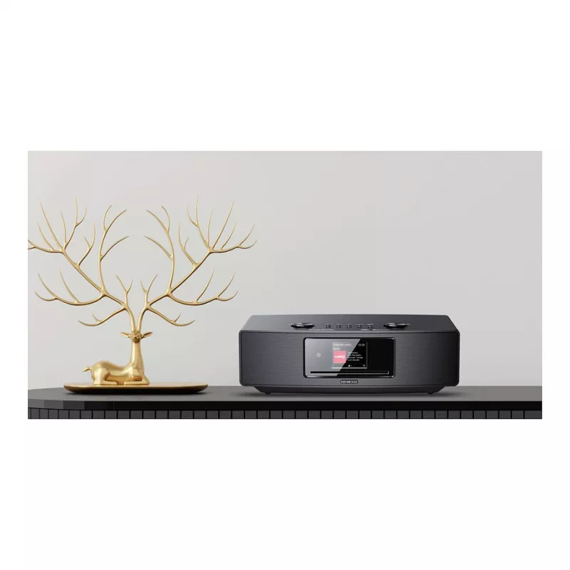 JVC Kenwood Electronics CR-ST700SCD-B – Internetinis radijo imtuvas, DAB+, FM, 43 W