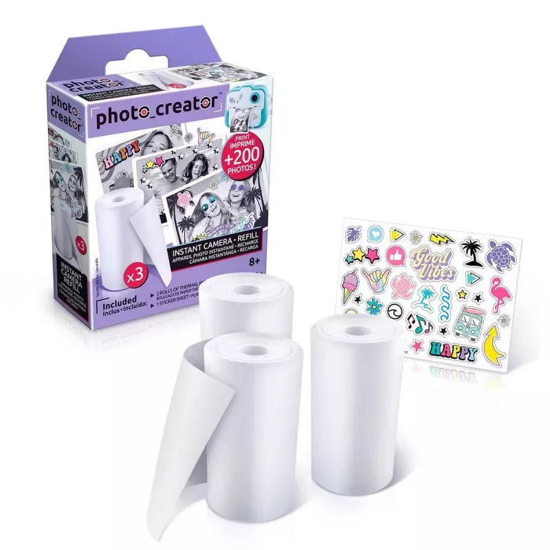 Momentinė kamera Canal Toys Photo Creator CLK002 Balta Tiesioginė terminė