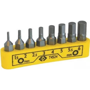 Antgalis sukimo C.K Tools T4524 8 vnt
